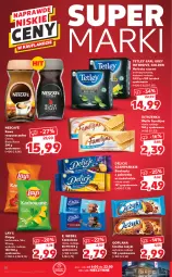 Gazetka promocyjna Kaufland - OFERTA TYGODNIA - Gazetka - ważna od 04.05 do 04.05.2022 - strona 10 - produkty: Goplana, Earl Grey, Ciastka, Nescafé, Kawa rozpuszczalna, Jutrzenka, Jeżyki, Chipsy, Kawa, Herbata czarna, Wafle, Lack, LANA, Tetley, Czekolada, Delicje, E. Wedel, Herbata, Gala, Biszkopty, Fa