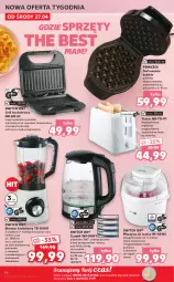 Gazetka promocyjna Kaufland - OFERTA TYGODNIA - Gazetka - ważna od 04.05 do 04.05.2022 - strona 46 - produkty: Piec, Top, Noż, Blender, Grill kontaktowy, Czajnik, Gofrownica, Toster, Szyna, Grill, Olej, Pokrywa