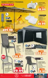 Gazetka promocyjna Kaufland - OFERTA TYGODNIA - Gazetka - ważna od 04.05 do 04.05.2022 - strona 48 - produkty: Krzesło ogrodowe, Rama, Stojak, Parasol, Torba, Krzesło, Fotel