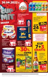 Gazetka promocyjna Kaufland - OFERTA TYGODNIA - Gazetka - ważna od 04.05 do 04.05.2022 - strona 7 - produkty: Piwa, Piwo, Makaron, Ser, Gra, 7up, Danone, Papier, Kasztelan, Mirinda, Velvet, Serek homogenizowany, Serek, Pepsi, Ręcznik, Napój gazowany, Danio, Barilla, Waga, Napój, Kinder