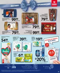 Gazetka promocyjna Selgros - Oferta spożywcza - Gazetka - ważna od 16.11 do 16.11.2022 - strona 25 - produkty: Naturell, Ser, Rum, Gra, Pantene, Pampers, Old Spice, Majtki, Woda po goleniu, Szynka, Serum, Chusteczki, Szampon, Podpaski, Gillette, Maszynka, Odżywka, Pieluchomajtki, Wkładki, Woda, Olej, Kosmetyczka, Naturella