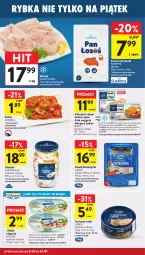 Gazetka promocyjna Intermarche - Gazetka promocyjna - Gazetka - ważna od 14.01 do 14.01.2026 - strona 22 - produkty: Frosta, Sos, Suempol, Stek, Paluszki rybne, Salsa, Burger, Szprot, Szprot w sosie, Tuńczyk, Mintaj, Olej, Lisner