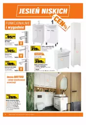 Gazetka promocyjna Obi - Gazetka OBI - Gazetka - ważna od 08.11 do 08.11.2022 - strona 6 - produkty: Sos, Ser, Słupek, Meble łazienkowe, Uchwyty, Szafka, Bateria, Metro, Meble, Cersanit