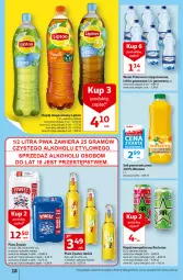 Gazetka promocyjna Auchan - Gazetka przeNISKIE CENY – Przekorzyści cenowe Hipermarkety - Gazetka - ważna od 28.09 do 28.09.2022 - strona 18 - produkty: Piwa, Piwo, Sok pomarańczowy, Sok, Gra, Napój energetyczny, Primavera, Lipton, Prima, Napój niegazowany, Wosana, Woda, Napój