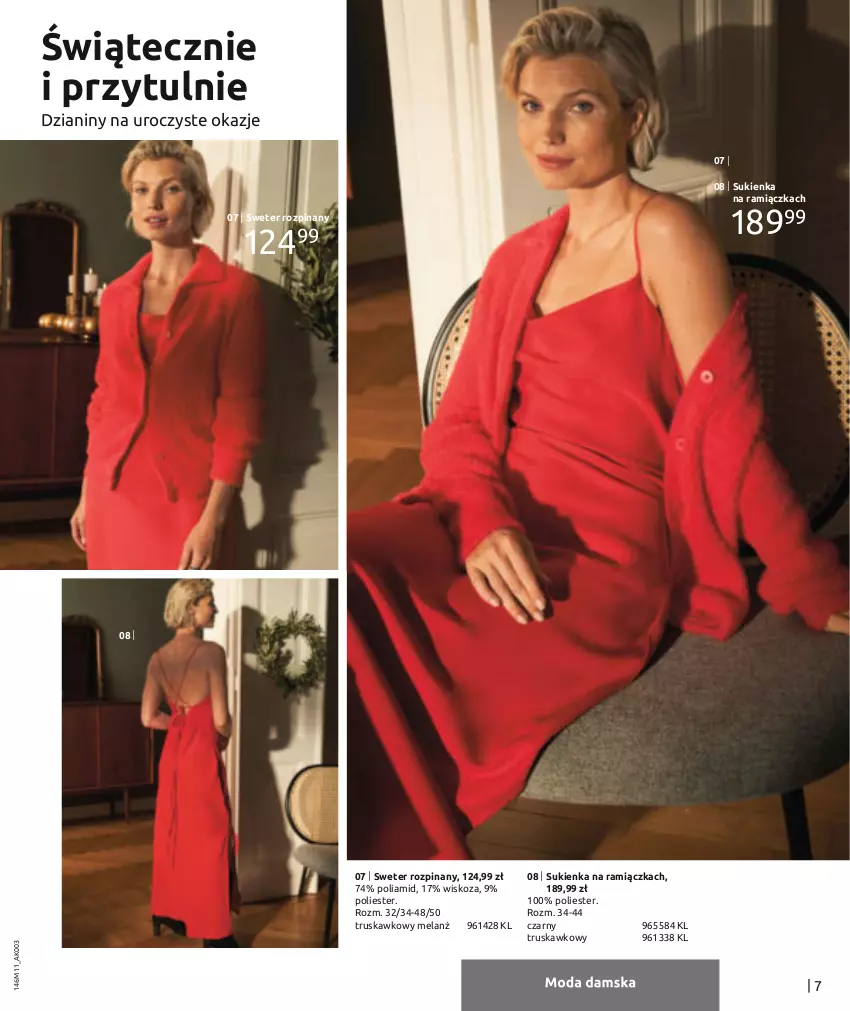 Gazetka promocyjna Bonprix - Olśniewaj swoim blaskiem - ważna 22.11.2022 do 22.05.2023 - strona 9 - produkty: Sukienka, Sweter