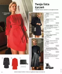 Gazetka promocyjna Bonprix - Olśniewaj swoim blaskiem - Gazetka - ważna od 22.05 do 22.05.2023 - strona 4 - produkty: Torebka, Kawa, Wełna, Sukienka, Botki