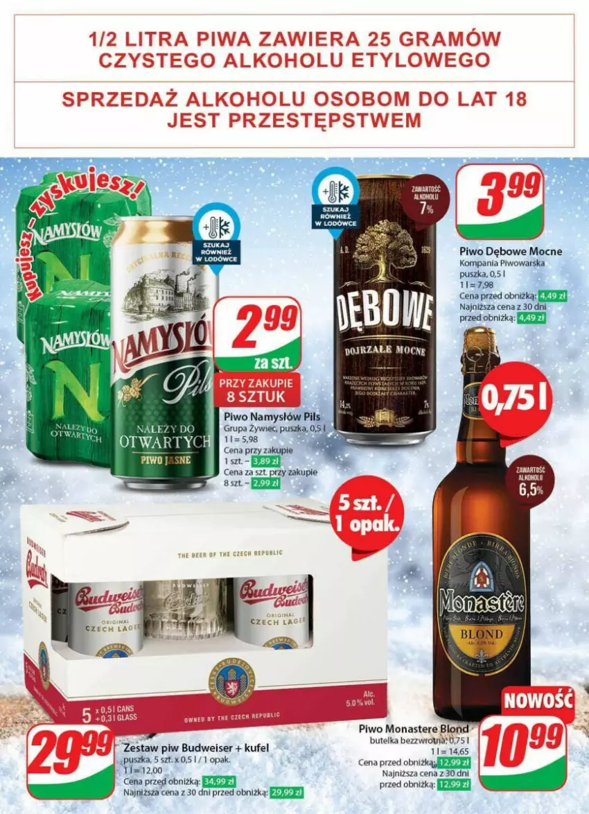 Gazetka promocyjna Dino - ważna 17.01 do 23.01.2024 - strona 32 - produkty: Piwo, Ser