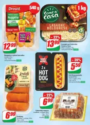 Gazetka promocyjna Dino - Gazetka - ważna od 23.01 do 23.01.2024 - strona 30 - produkty: Kurczak, Hot dog, Krokiety, Madej Wróbel, Galaretka, Lasagne, Gala