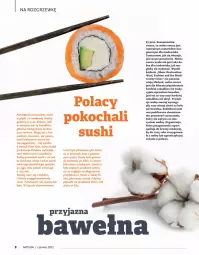 Gazetka promocyjna Drogerie Natura - Gazetka Drogerie Natura - Gazetka - ważna od 30.06 do 30.06.2022 - strona 8 - produkty: Piec, Sos, Ryż, Por, Koc, Gra, Ryba, Kawa, Tera, Wełna, Moda, Sushi, Surimi, Fa