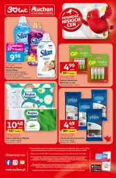 Gazetka promocyjna Auchan - 30 Lat Supermarket Auchan Franczyza - Gazetka - ważna od 25.02 do 25.02.2026 - strona 4 - produkty: Chusteczki do czyszczenia, Gin, Papier, Papier toaletowy, Silan, Płyn do płukania, Chusteczki, Bateria, Fa