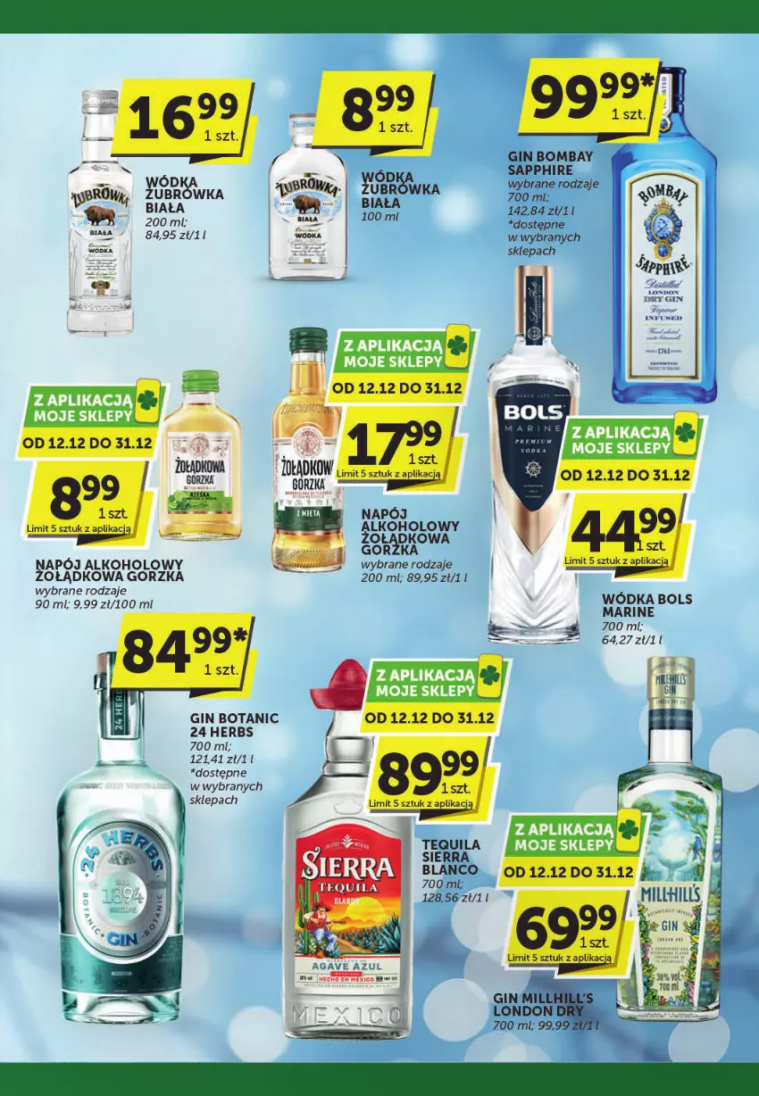 Gazetka promocyjna ABC - ważna 12.12 do 31.12.2024 - strona 4 - produkty: Bols, Gin, LG, Napój, Tequila, Wódka