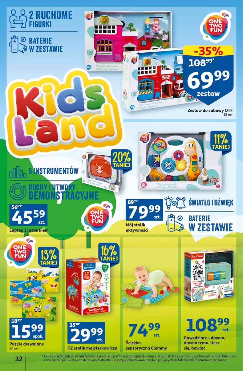 Gazetka promocyjna Auchan - Gazetka Radosny Dzień Dziecka Hipermarket Auchan - ważna 25.05 do 31.05.2023 - strona 32 - produkty: O nas, Puzzle, Rum, Stolik, Top