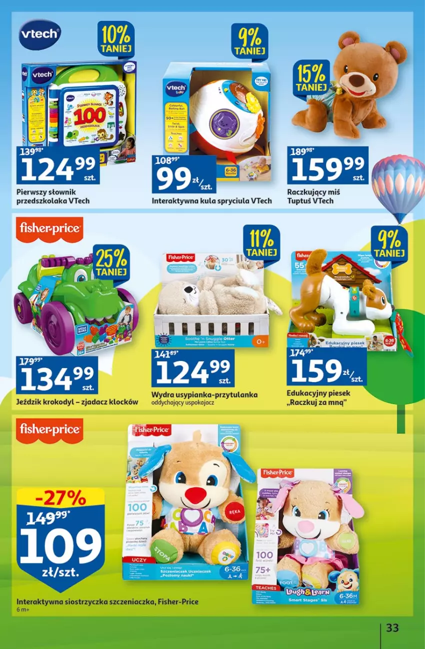 Gazetka promocyjna Auchan - Gazetka Radosny Dzień Dziecka Hipermarket Auchan - ważna 25.05 do 31.05.2023 - strona 33 - produkty: Fisher-Price, Tera