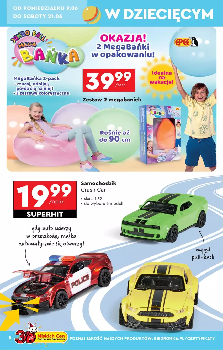 Gazetka promocyjna Biedronka - Okazje Tygodnia - ważna 07.06 do 21.06.2025 - strona 10 - produkty: Chodzik, Maska