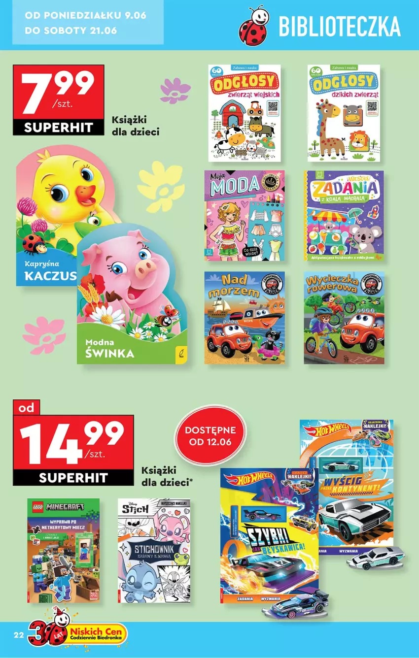 Gazetka promocyjna Biedronka - Okazje Tygodnia - ważna 07.06 do 21.06.2025 - strona 24 - produkty: Dzieci, Inka