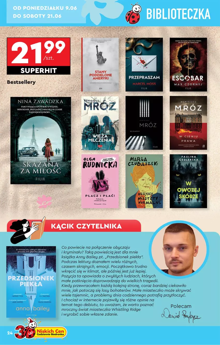 Gazetka promocyjna Biedronka - Okazje Tygodnia - ważna 07.06 do 21.06.2025 - strona 26 - produkty: Fa, Książka, LG, Olej