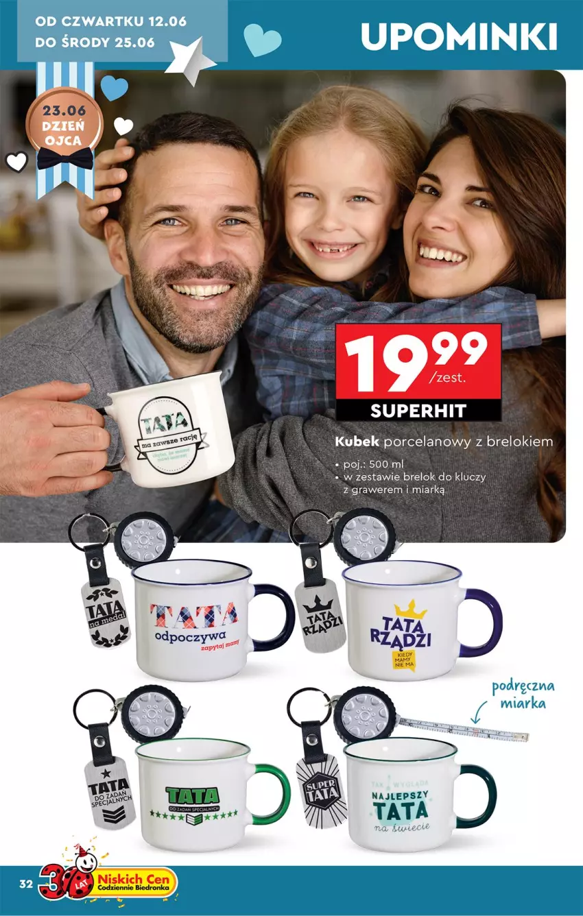 Gazetka promocyjna Biedronka - Okazje Tygodnia - ważna 07.06 do 21.06.2025 - strona 34 - produkty: Brelok do kluczy, Gra, Kubek, Miarka, Por