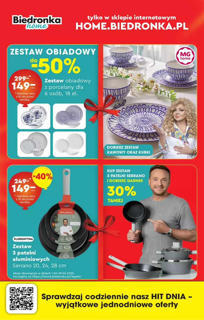 Gazetka promocyjna Biedronka - Okazje Tygodnia - ważna 07.06 do 21.06.2025 - strona 42 - produkty: Fa, Garnek, Por, Ser