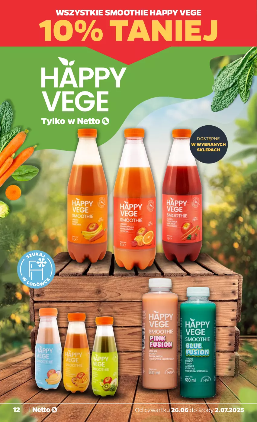Gazetka promocyjna Netto - Od Czwartku - ważna 26.06 do 02.07.2025 - strona 12 - produkty: Smoothie
