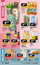 Gazetka promocyjna Netto - Od Czwartku - Gazetka - ważna od 02.07 do 02.07.2025 - strona 14 - produkty: Polędwica, Frosta, Sok, Gra, Kaktus, Granat, Ananas, Clin, Paluszki rybne, Napoje, Lody, Schweppes, Napój gazowany, Tymbark, Syrop, Owoce, Mintaj, Arbuz, Woda, Herbata, Mango, Napój, Nestea, Herbapol, Magnez, Hortex