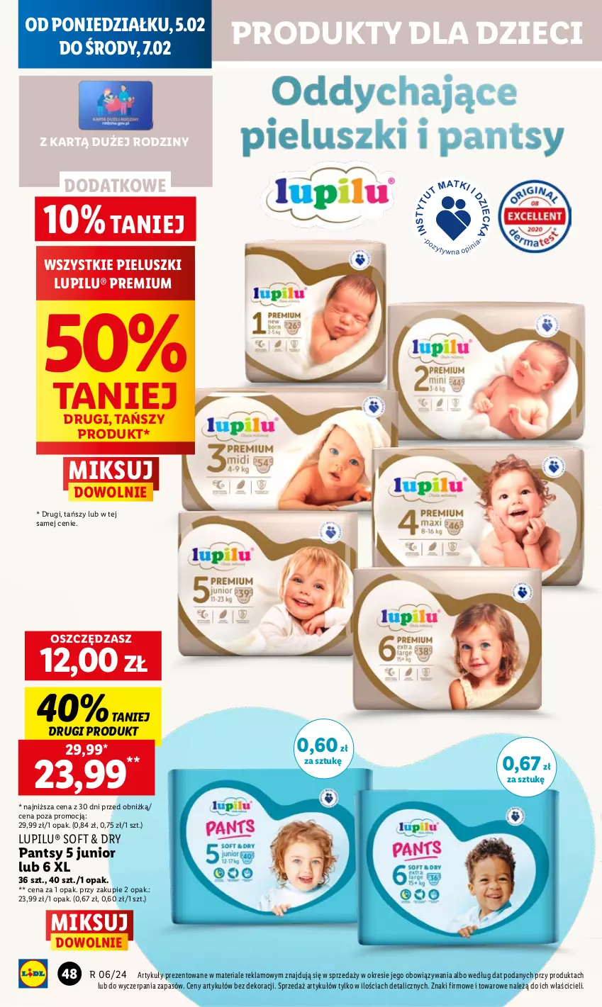 Gazetka promocyjna Lidl - GAZETKA - ważna 05.02 do 07.02.2024 - strona 56 - produkty: Dzieci