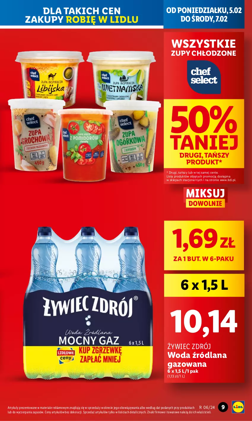 Gazetka promocyjna Lidl - GAZETKA - ważna 05.02 do 07.02.2024 - strona 9 - produkty: LANA, Woda