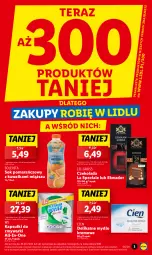 Gazetka promocyjna Lidl - GAZETKA - Gazetka - ważna od 07.02 do 07.02.2024 - strona 3 - produkty: Sok pomarańczowy, Sok, Kawa, Tera, Czekolada, Mydło, Zmywarki