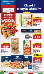 Gazetka promocyjna Lidl - GAZETKA - Gazetka - ważna od 07.02 do 07.02.2024 - strona 30 - produkty: Mozzarella, Piec, Sos, Bell, Prosciutto, Pizza, Mąka, Bella, Maggi