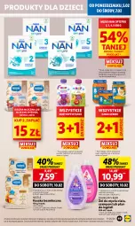 Gazetka promocyjna Lidl - GAZETKA - Gazetka - ważna od 07.02 do 07.02.2024 - strona 57 - produkty: Płyn do kąpieli, HiPP, Ryż, Mus, Gerber, NAN Optipro, Szampon, Dzieci, Nestlé
