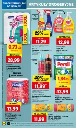Gazetka promocyjna Lidl - GAZETKA - Gazetka - ważna od 07.02 do 07.02.2024 - strona 60 - produkty: Pur, Do mycia naczyń, Spray do czyszczenia, Papier, Worki na śmieci, Persil, Płyn do mycia naczyń, Papier toaletowy, Ręcznik, Worki na śmiec, Płyn do mycia, Flora, Kapsułki do prania