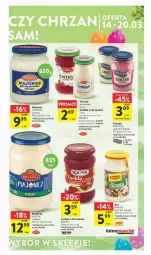 Gazetka promocyjna Intermarche - Gazetka - ważna od 20.03 do 20.03.2024 - strona 2 - produkty: Chrzan, Majonez, Rolnik