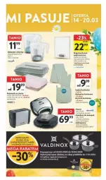 Gazetka promocyjna Intermarche - Gazetka - ważna od 20.03 do 20.03.2024 - strona 35 - produkty: Ręcznik kuchenny, Rękawica kuchenna, Gofrownica, Pojemnik, Toster, Wełna, Opiekacz do kanapek, Ręcznik, Pojemnik na ciasto, Płyta