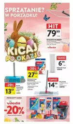 Gazetka promocyjna Intermarche - Gazetka - ważna od 20.03 do 20.03.2024 - strona 42 - produkty: Teleskop, Mop, Kije, Vileda, Wkład do mopa, Suszarka, Suszarka na pranie, Miotła