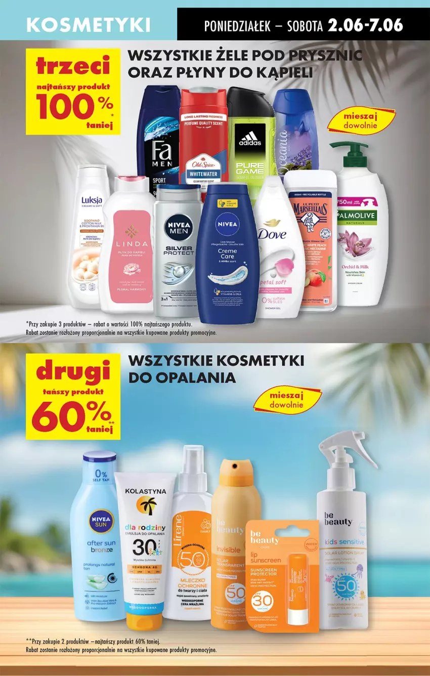 Gazetka promocyjna Biedronka - Od Poniedziałku - ważna 02.06 do 07.06.2025 - strona 49 - produkty: Adidas, Luksja, Mule, Nivea, Perfum, Por