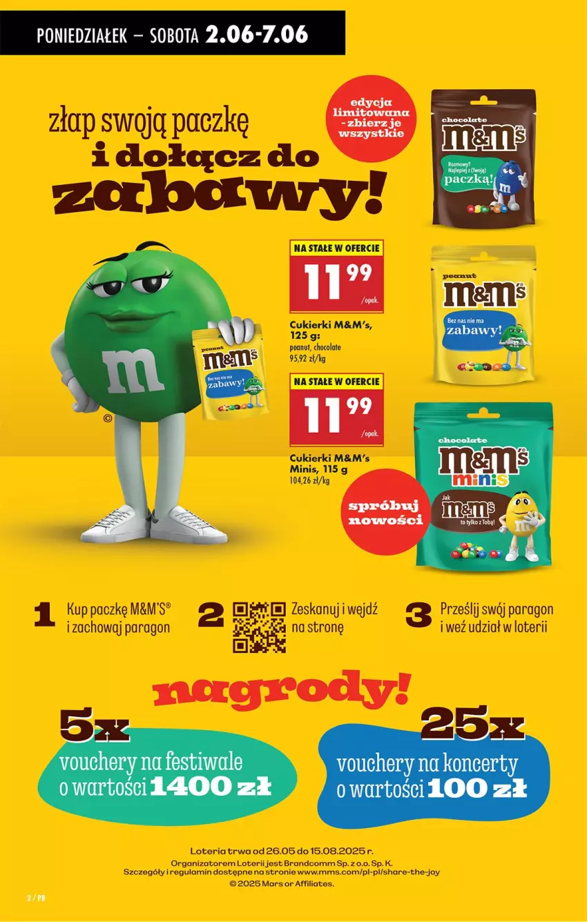 Gazetka promocyjna Biedronka - Od Poniedziałku - ważna 02.06 do 07.06.2025 - strona 65 - produkty: Cukier, Cukierki, Mars