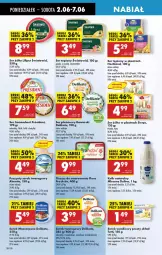 Gazetka promocyjna Biedronka - Od Poniedziałku - Gazetka - ważna od 07.06 do 07.06.2025 - strona 32 - produkty: Ser topiony, Top, Ser, Kefir naturalny, Mascarpone, Leon, Serek, Serek twarogowy, Camembert, Hochland, Bazyl, Ser pleśniowy, Gouda, Flora, Emmental, Kefir, Almette