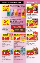 Gazetka promocyjna Biedronka - Od Poniedziałku - Gazetka - ważna od 07.06 do 07.06.2025 - strona 42 - produkty: Ciastka, Ser, Por, Prince Polo, Cukier, Stek, Cukierki czekoladowe, Wafelek, Klej, Bonitki, Deser, Ciastka owsiane, Cukierki, Kakao, Allegro, Michałki