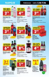 Gazetka promocyjna Biedronka - Od Poniedziałku - Gazetka - ważna od 07.06 do 07.06.2025 - strona 45 - produkty: Por, Gin, Napój energetyczny, Coca-Cola, Napoje, Lack, Napój gazowany, Syrop, Oshee, Syropy, Napój, Herbapol