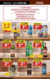 Gazetka promocyjna Biedronka - Od Poniedziałku - Gazetka - ważna od 07.06 do 07.06.2025 - strona 46 - produkty: Piwa, Piwo, Por, Gin, Gra, BIC, Inka, Szal, Heineken, Perła
