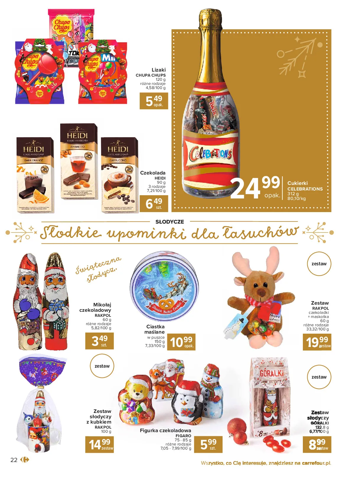 Gazetka promocyjna Carrefour - Dla każdego coś świątecznego - ważna 01.12 do 24.12.2020 - strona 22