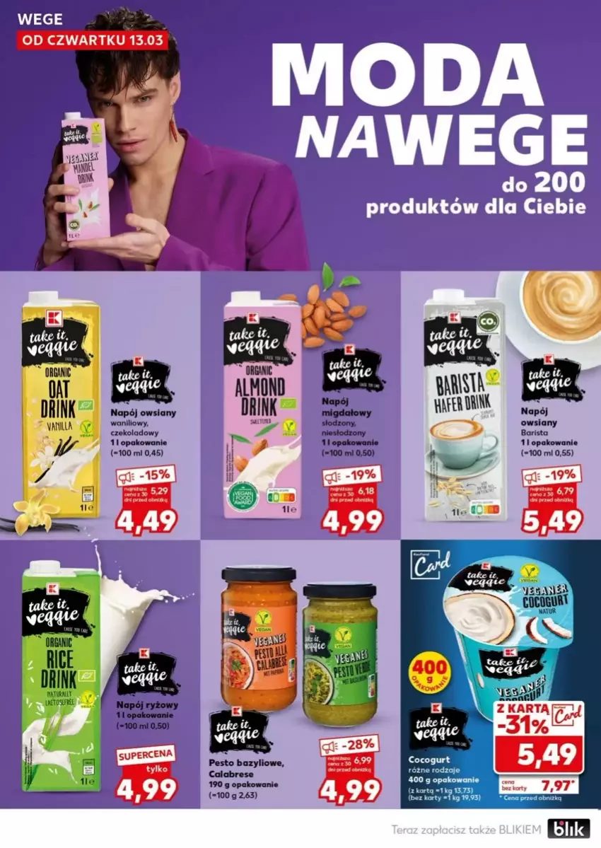 Gazetka promocyjna Kaufland - ważna 17.03 do 19.03.2025 - strona 10 - produkty: Bazyl, Napój, Pesto