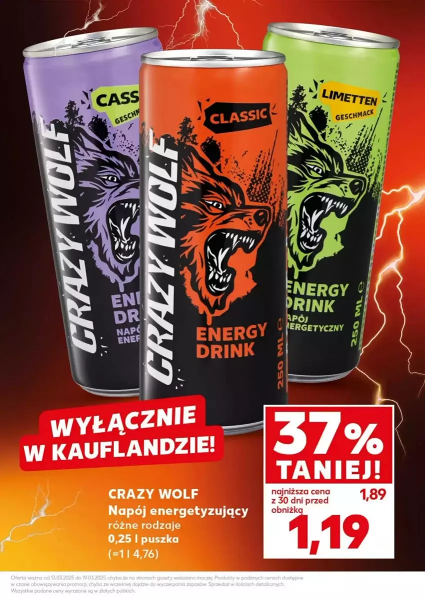 Gazetka promocyjna Kaufland - ważna 17.03 do 19.03.2025 - strona 14 - produkty: Napój