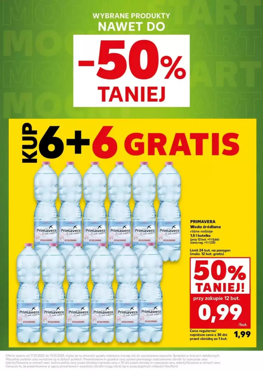 Gazetka promocyjna Kaufland - ważna 17.03 do 19.03.2025 - strona 18 - produkty: Gra, LANA, Ocet, Piec, Prima, Primavera, Ser, Woda