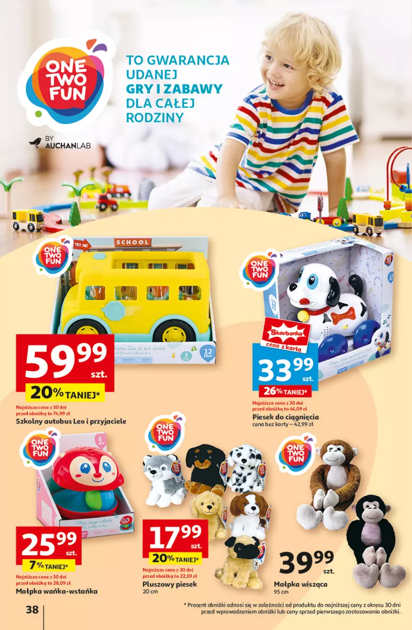 Gazetka promocyjna Auchan - Pewność Niskich Cen Hipermarket - ważna 20.02 do 26.02.2025 - strona 46 - produkty: Autobus, Gry