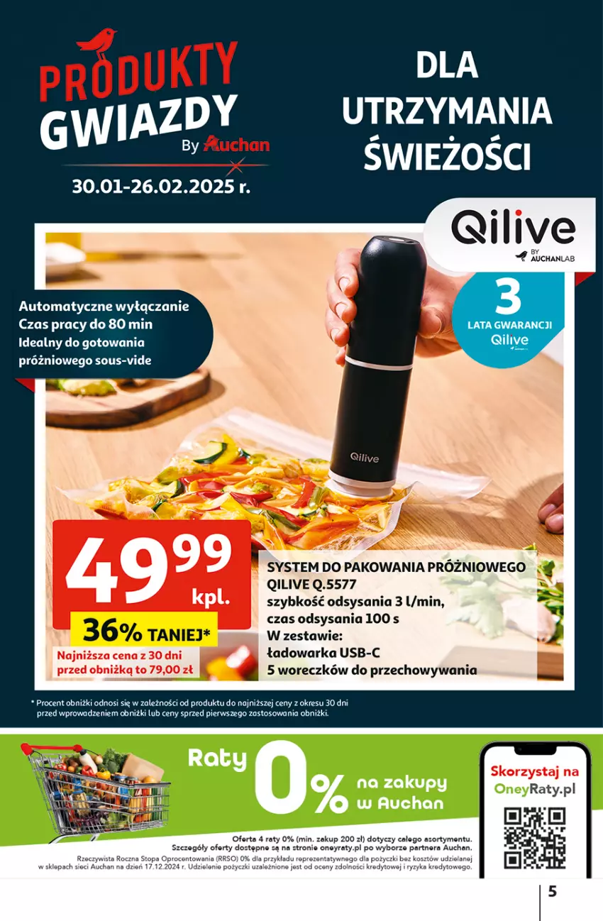 Gazetka promocyjna Auchan - Pewność Niskich Cen Hipermarket - ważna 20.02 do 26.02.2025 - strona 5 - produkty: Kosz, Top, Warka