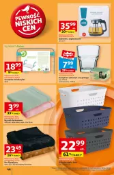 Gazetka promocyjna Auchan - Pewność Niskich Cen Hipermarket - Gazetka - ważna od 26.02 do 26.02.2025 - strona 54 - produkty: Koc, Dzbanek, Zaparzacz, Kosz, Ręcznik, Suszarka