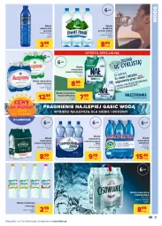 Gazetka promocyjna Carrefour - Gazetka Carrefour - Gazetka - ważna od 07.08 do 07.08.2021 - strona 21 - produkty: Nałęczowianka, Mus, LANA, Muszynianka, Woda mineralna, Staropolanka, Woda, Cisowianka
