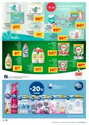 Gazetka promocyjna Carrefour - Gazetka Carrefour - Gazetka - ważna od 07.08 do 07.08.2021 - strona 28 - produkty: Pur, Do mycia naczyń, Pampers, Pieluchy, Tablet, Majtki, Płyn do mycia naczyń, Chusteczki, Fairy, Płyn do mycia, Pieluchomajtki, Zmywarki, Tabletki do zmywarki, Fa