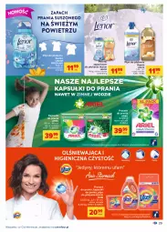 Gazetka promocyjna Carrefour - Gazetka Carrefour - Gazetka - ważna od 07.08 do 07.08.2021 - strona 29 - produkty: Proszek do prania, Perełki zapachowe, Vizir, Płyn do płukania, Ariel, Kapsułki do prania, Lenor
