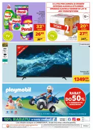 Gazetka promocyjna Carrefour - Gazetka Carrefour - Gazetka - ważna od 07.08 do 07.08.2021 - strona 43 - produkty: Piwa, Piwo, Gra, Persil, O nas, Tyskie, Thomson, Telewizor, Kapsułki do prania